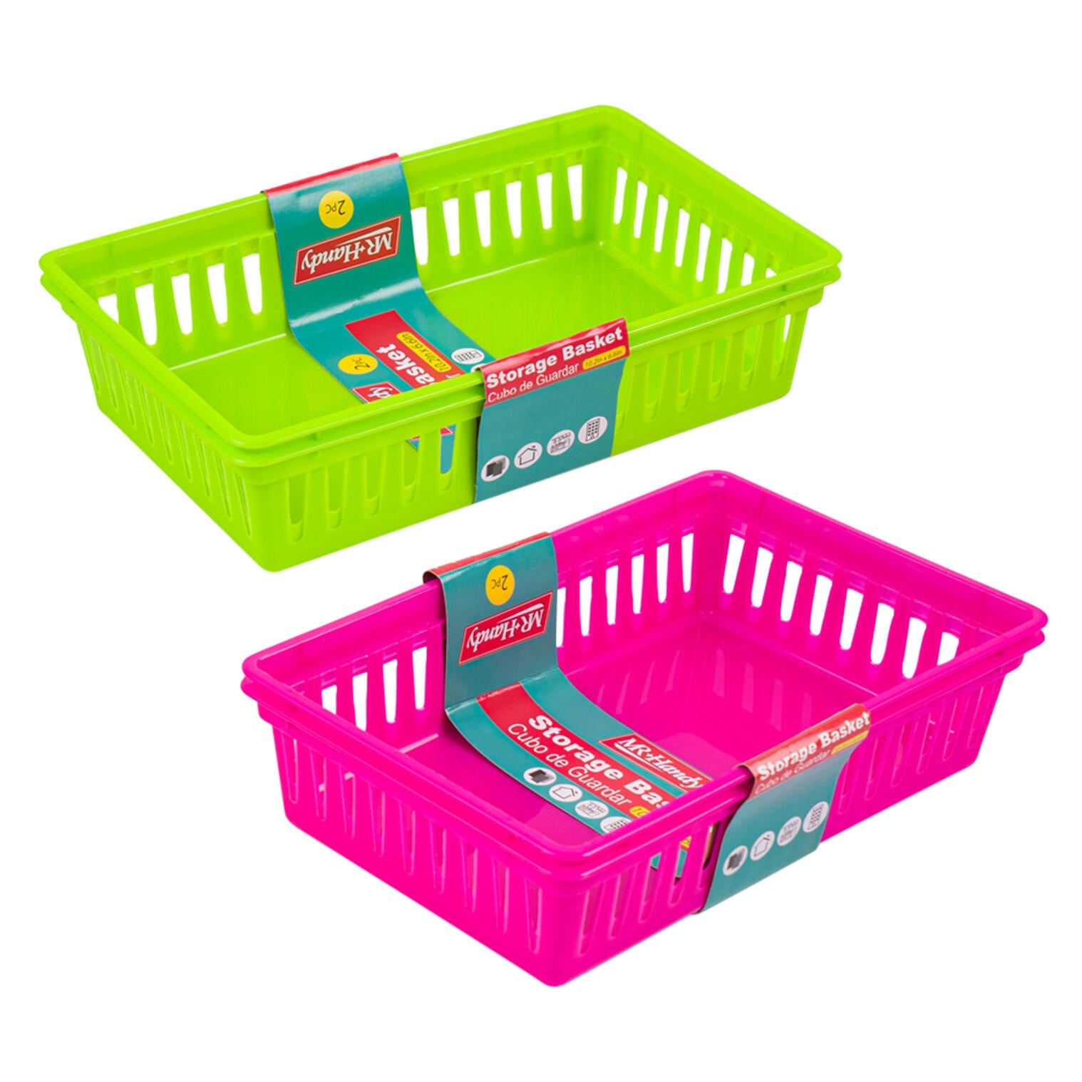 Mr. Handy 2pc Storage Basket- 10.2" (Pieces=48)