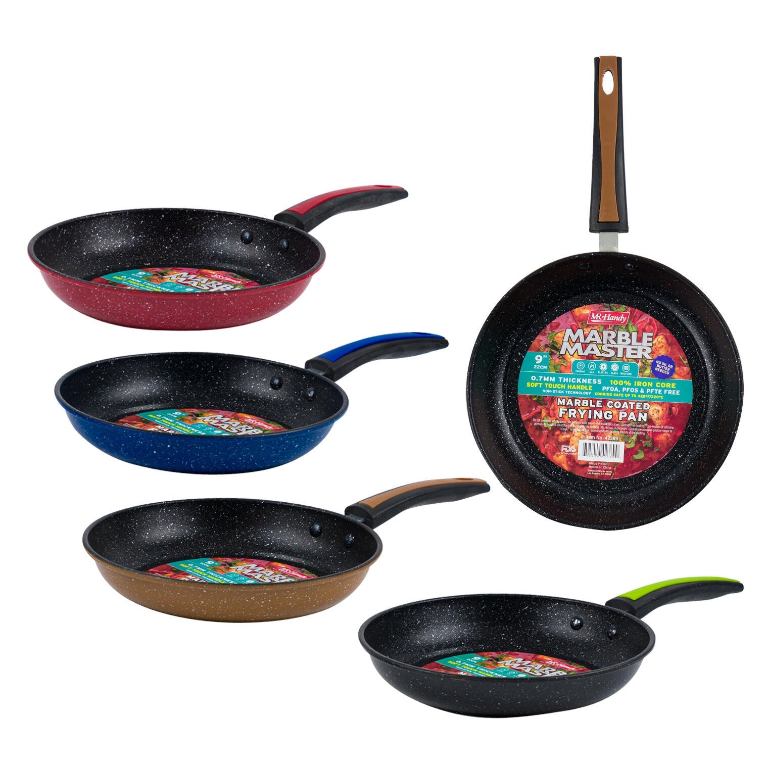 Mr. Handy Frying Pan - 9" (Pieces=12)
