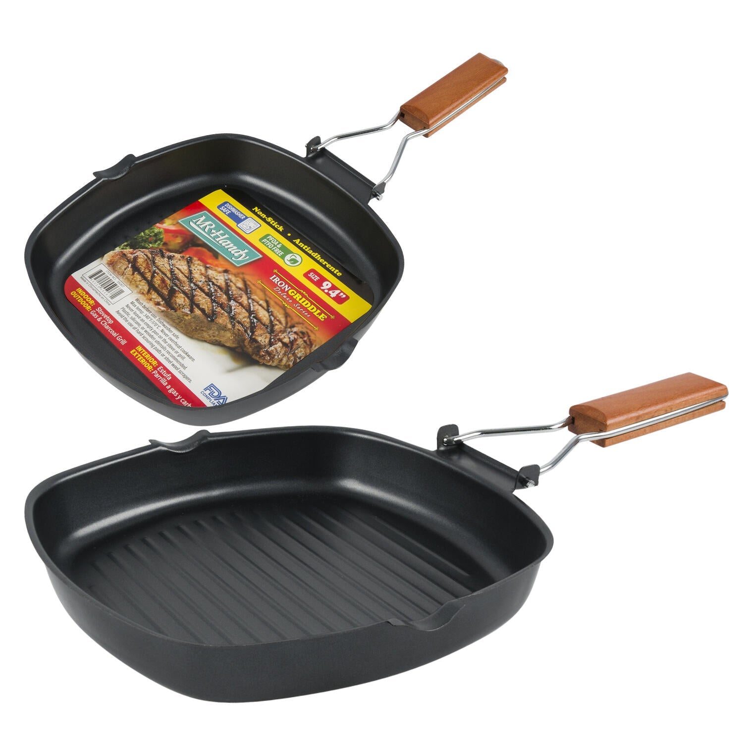 Mr. Handy Griddle Frying Pan - 9.4" (Pieces=24)
